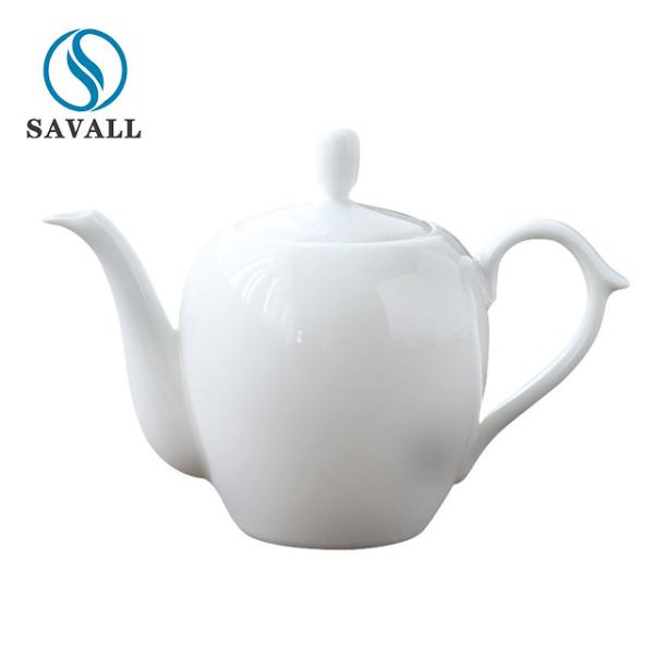 Buy cheap FDA EU LFGB White Ceramic Porcelain Bubble Teapot Tableware Accessories from wholesalers