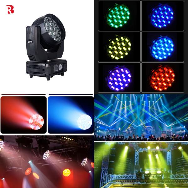 Buy cheap LED Moving Head 19pcs 15W RGBW Beeye Stage Light DMX512 ZOOM For Wedding from wholesalers