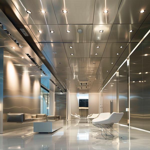Buy cheap Aesthetic Matte Stainless Steel Wall Panel Cladding For Understated Luxury from wholesalers