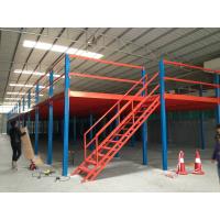 Buy cheap Q235b Cold Rolled Steel Mezzanine Floor Boards , Heavy Duty Mezzanine Storage Systems product