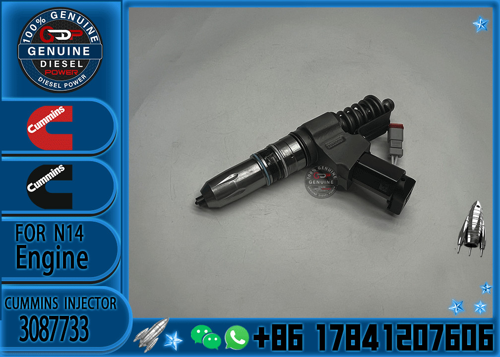 New High Quality Diesel Spare Parts Common Rail Fuel Injector 3411691 3411765 3087733 3095086 3411767 For CUMMINS QSN14