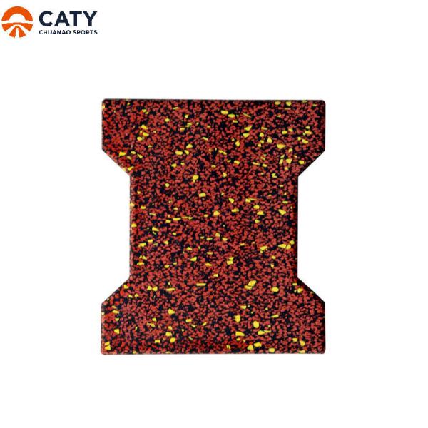 Buy cheap Resilient Interlocking Rubber Pavers Outdoor Multicolor Wear Resistant from wholesalers