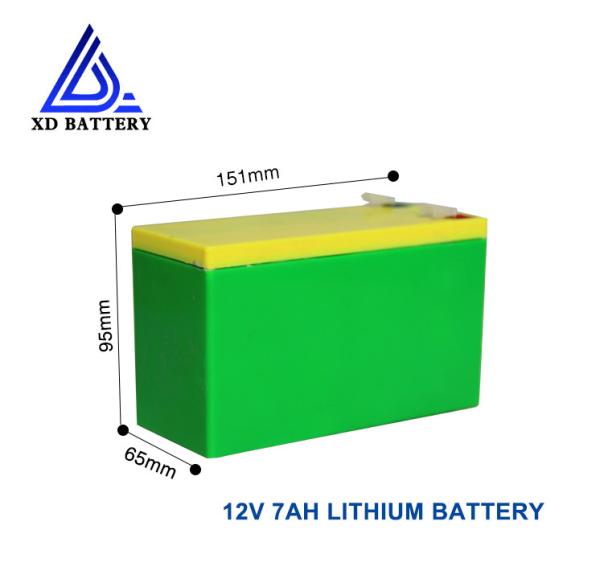 Buy cheap Customized Rechargeable Lifepo4 Battery 12v 7ah lithium 9000 Cycle Life from wholesalers