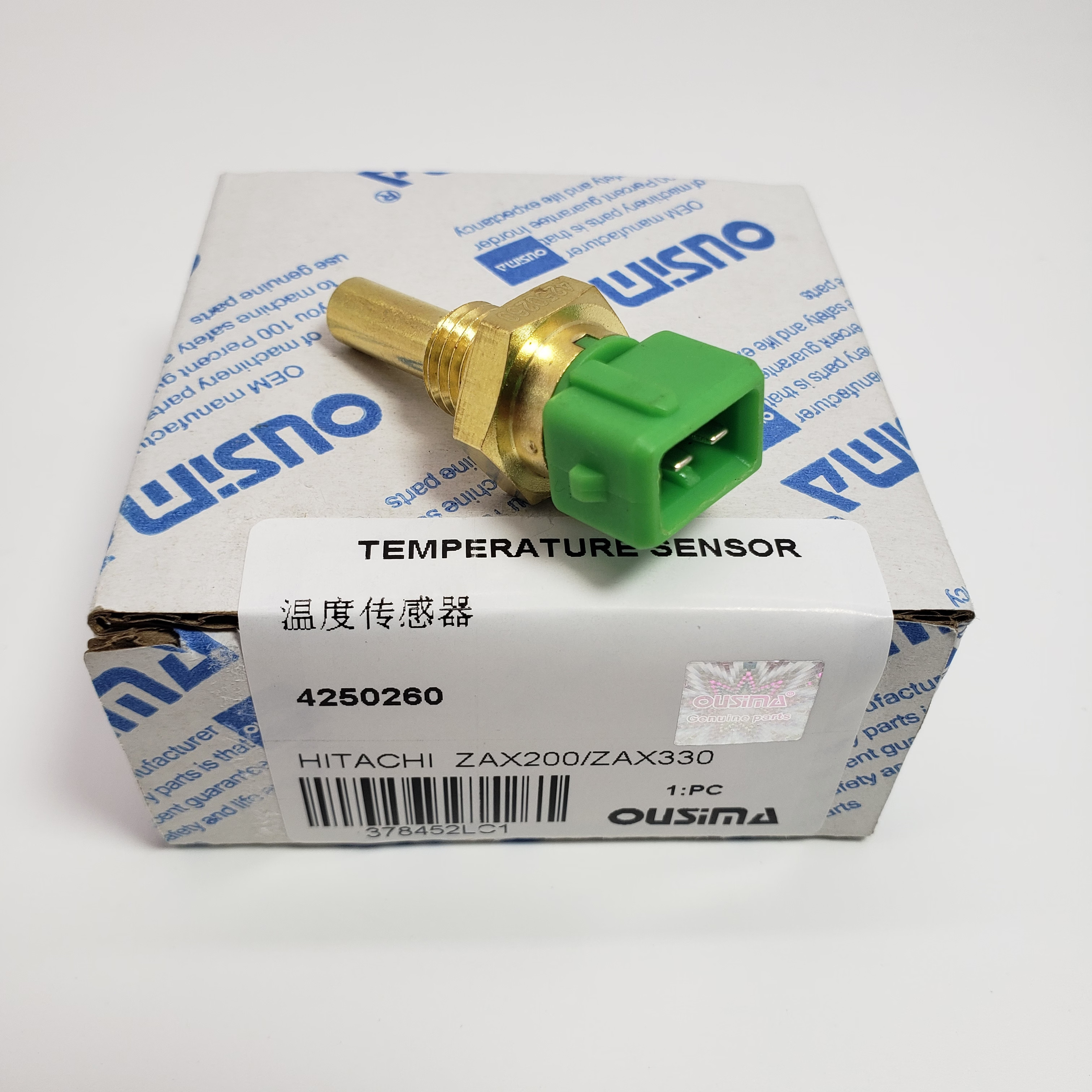 Water Temperature Sensor 4250260 For Hitachi EX100-2 EX120-2 EX120-3 EX120-3C
