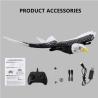 Buy cheap 2.4g 2ch Electric Glider Radio Controlled Aircraft Rc Eagle Plane Remote Control Foam Airplane Toy 2024 Children Fx651 from wholesalers