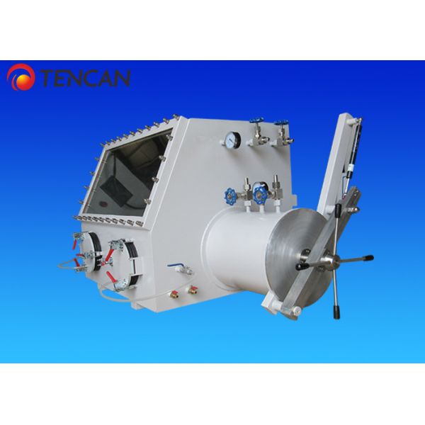 530mm PMMA Vacuum Glove Box Φ150mm Catalyzer and Metal Organics