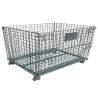Buy cheap 50x50mm Mesh Stackable Storage Bins , 6mm Industrial Wire Container from wholesalers