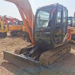 Original Japan Hitachi ZX60 6 Ton Mini Excavator Good Condition 6.0m Transport