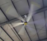 Buy cheap Big Industrial Ceiling Cooling Pole Mounted HVLS Fan from wholesalers
