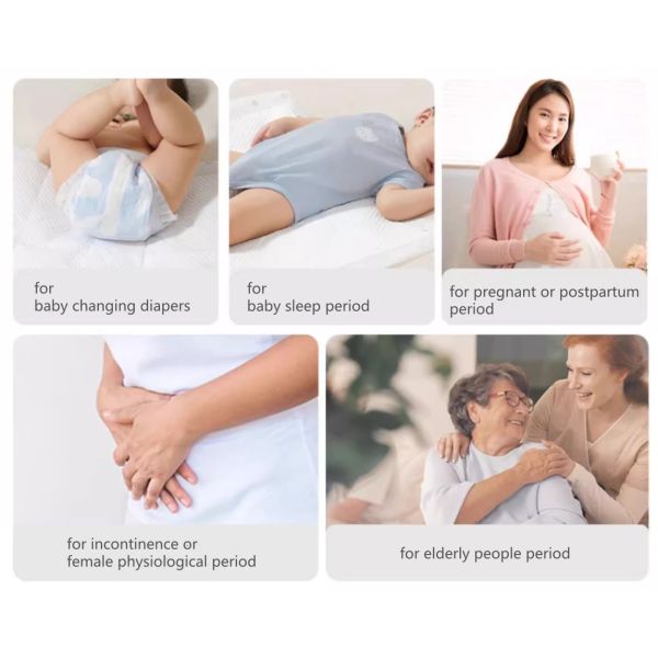 Lightweight Disposable Changing Mats Customized with Pattern Printing