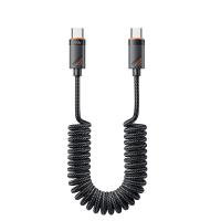 Buy cheap ESSAGER ES-X66 60W 100W Spring Style USB C to USB C Cable USB C PD product