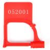 Buy cheap Plastic Security Padlock Seal Numbered Tamper Evident Disposable Lock For Luggage Bag Clothes (Red, 100 Pcs) from wholesalers