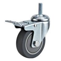 Buy cheap 04-Medium duty caster Screw swivel locking TPR caster product