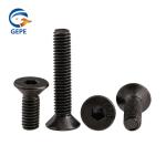 DIN7991 Flat Head Hex Socket Screw Black Oxide Grade 10.9 Steel
