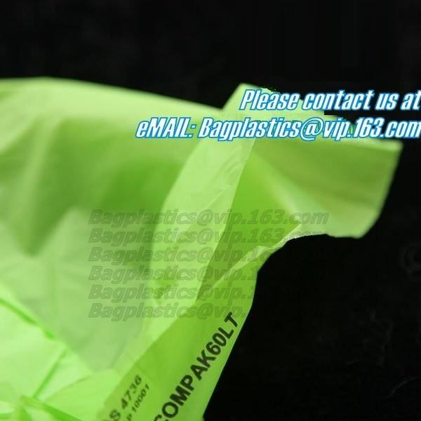 biodegradable plastic shopping bags die cut handle bag, Biodegradable Shopping