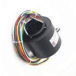 IP51 Through Hole Slip Ring 70mm Inner Bore Hollow Shaft Rotary Union