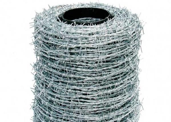 Buy cheap Traditional Twisted Barbed Wire Barbs Light Duty High Tensile 5" Barb Spacing from wholesalers