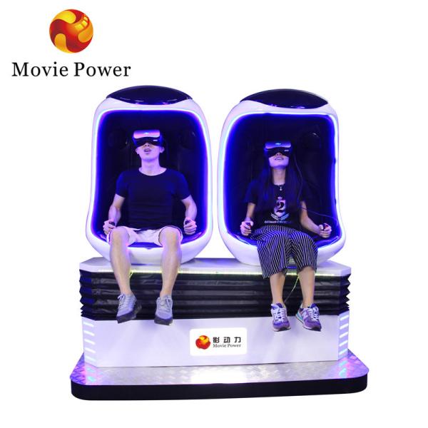 Buy cheap 2 Players Virtual Reality 9d Egg Chair Vr Roller Coaster Game Machine from wholesalers