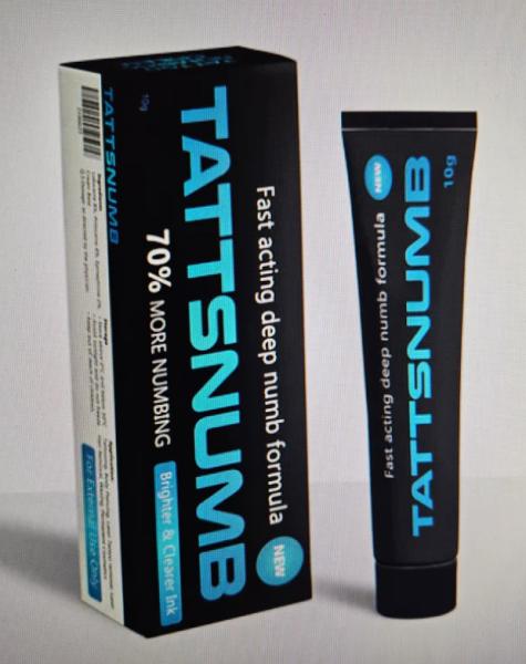 Buy cheap 10g Tattoo Pain Relief Cream Tatts Numb 70% Strongest Numbing Cream from wholesalers