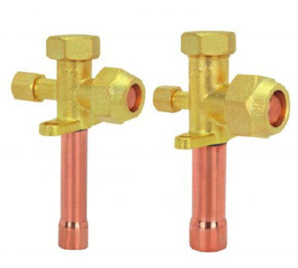 Buy cheap Casting AC Service Valve Copper Brass, Welding Split Ac Valve 60mm from wholesalers