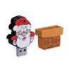 Buy cheap Santa Claus PVC USB Flash Drives for Chistmas Gifts 2GB 4GB 8GB from wholesalers