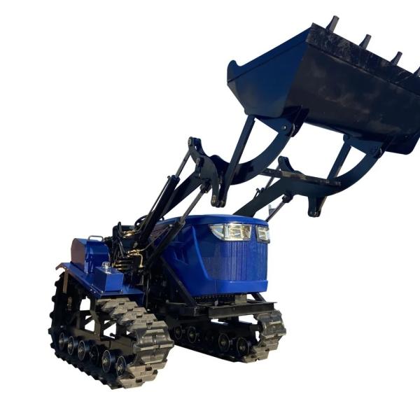 Buy cheap Agricultural Crawler Farm Tractor Rubber Track Mini Power Tiller from wholesalers