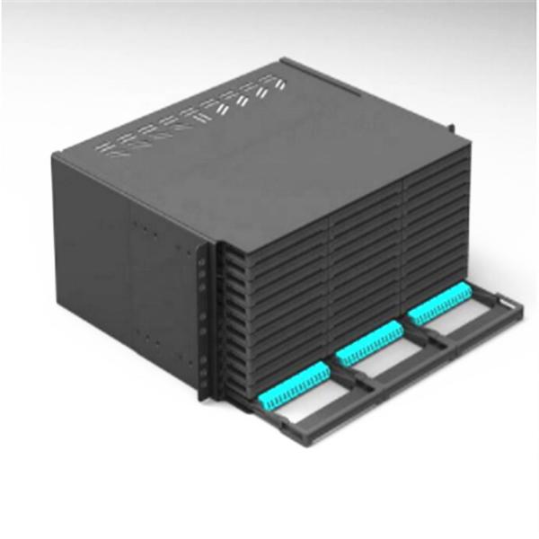 Buy cheap MPO Fiber Distribution Frame 48 72 96 Cores Plug And Play Low Insertion Loss from wholesalers
