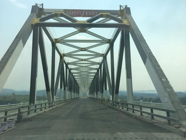 Buy cheap Temporary Construction Metal Truss Bridge Portable from wholesalers
