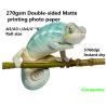 Buy cheap 270gsm double-sided Matte inkjet photo paper from wholesalers