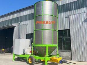 Wholesale Fully Automatic Wheat Maize Paddy Dryer Machine 10 MT Mobile Dryer Supplier from china suppliers