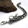 Buy cheap Titanium Stainless Steel Dragon Men's Bracelet Gothic Style (JCE133) from wholesalers