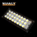 Zhaga Standard 50W LED Street Light Module 145X45mm PCB With 5050 24 Leds