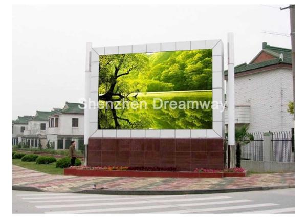 Buy cheap 2R1G1B DIP Outdoor Advertising LED Screen Display 8000 CD / Commercial Center P16 LED display from wholesalers