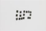 Luggage accessories decoration brass material ancient silver 7.7 mm square