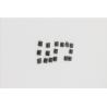Buy cheap Luggage accessories decoration brass material ancient silver 7.7 mm square spikes rivets factory sales from wholesalers