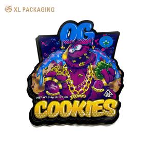 Wholesale Smell Proof Mylar Zipper Bag Candy Doypack Seal Stand Up Plastic Pouch Packaging from china suppliers