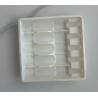 Buy cheap White PET drug plastic blister inside anti-counterfeiting design pattern ampoule blister tray packing and storage from wholesalers