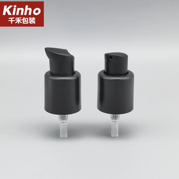 Buy cheap 0.4cc Black Matt 20/410 Plastic Cream Pump For Serum Water Essence Foundation from wholesalers