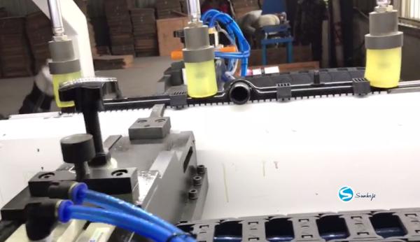 Buy cheap 120mm Width Of Head Plate 2-Station 6-Cylinder Radiator Production Machine from wholesalers