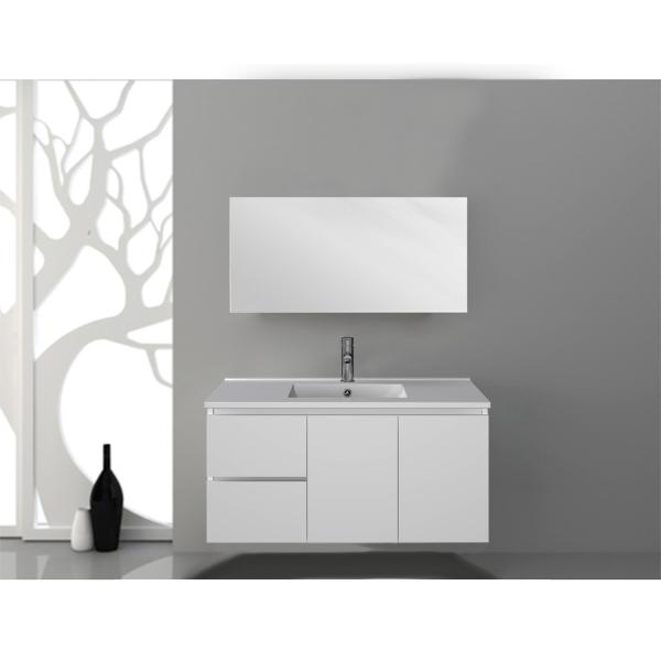 Buy cheap Hotel PVC Bathroom Cabinet , Modern Style Waterproof Wall Mounted Vanity from wholesalers