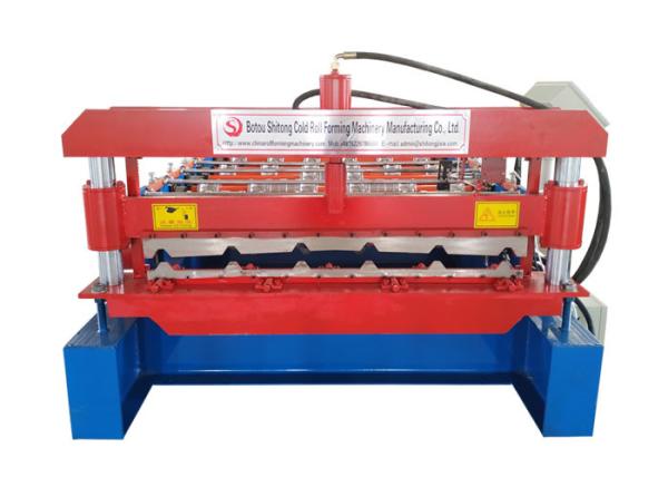 Cold Bending Sheet Metal Roll Forming Machines Shaft Diameter 70mm Voltage 380V