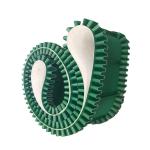 2.0mm Green Industrial Rough Surface PVC Conveyor Belt for High Flexibility