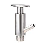 Hygienic Stainless Steel 304 316 Sampling Valve For Food Grade Contamination
