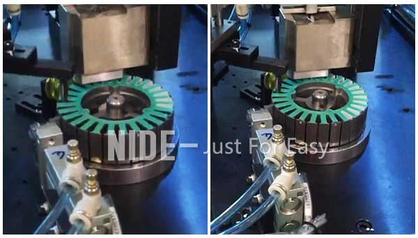 slot paper inserting machine for electric bike wheel hub motor