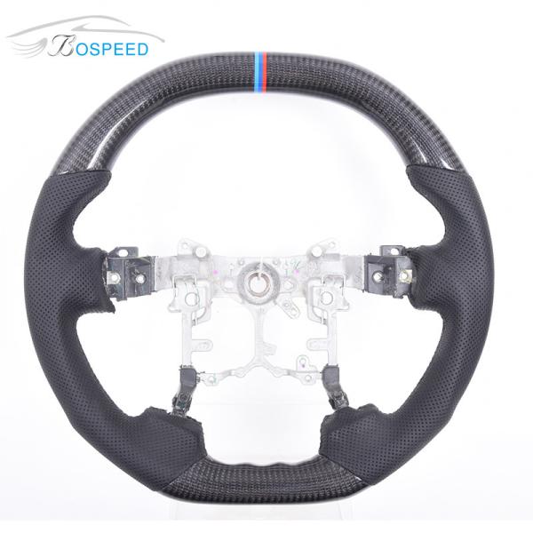 Buy cheap High Gloss Gr Corolla Steering Wheel Carbon Fiber Perforated Leather from wholesalers