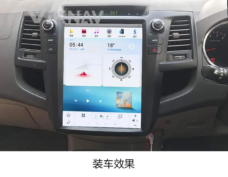 12.1 Inch Android Auto Stereo For 2015 Toyota Fortuner Navigation GPS Multimedia DVD Player Wireless Carplay Wifi