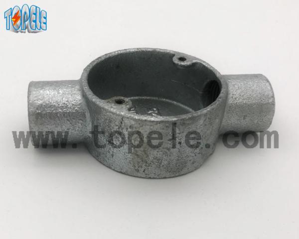 Buy cheap Electrical BS4568 Conduit Circular Through / Two Way Junction Box from wholesalers