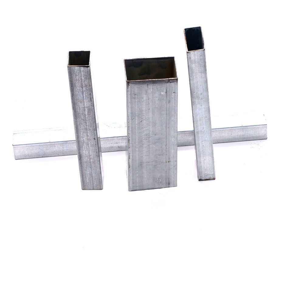 DIN 40X40 Black Rectangular Steel Tube 20mm Galvanized Square Tube