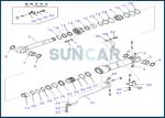 707-99-72061 7079972061 Boom Cylinder Service Kit Fits PC490-10 PC490LC-10