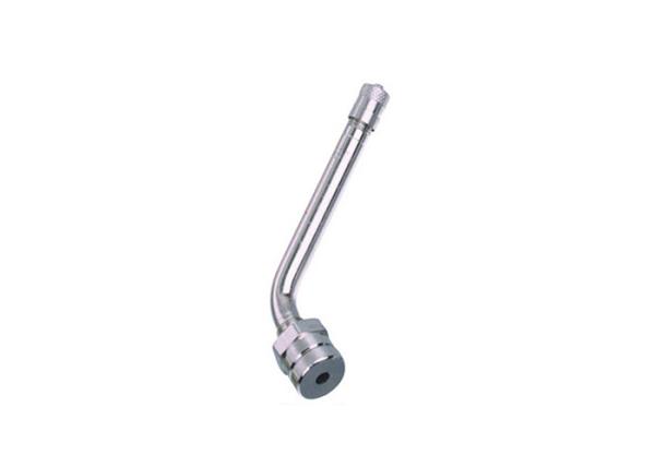 Buy cheap TR545D High Pressure Valve Stems 9.7mm Rim Hole Bend 60° Brass Nickel Plated from wholesalers